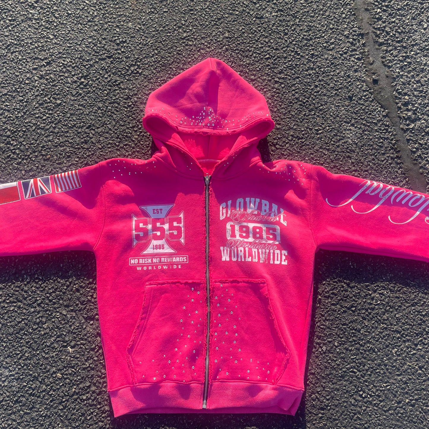 Pink Worldwide Glowbal Hoodie