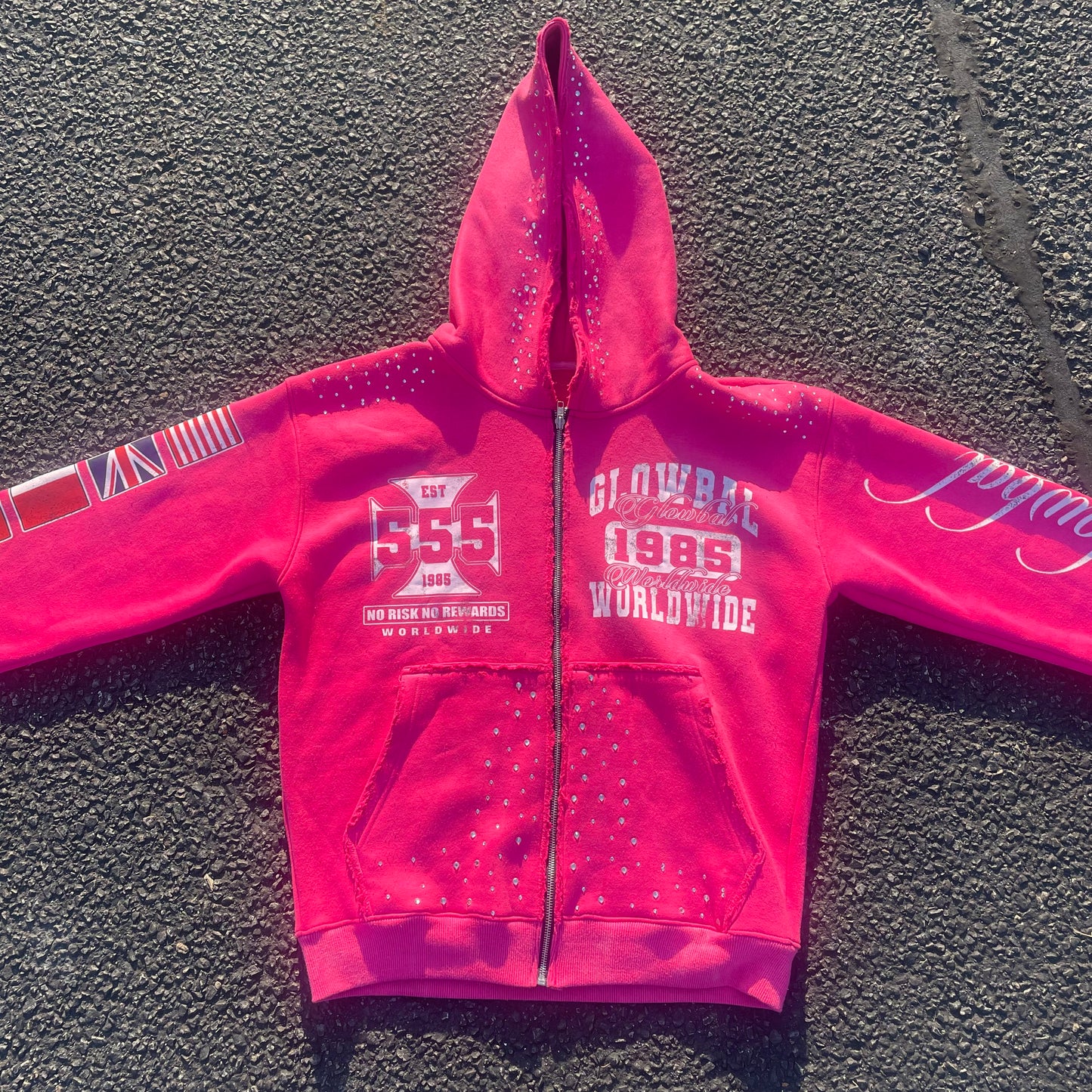 Pink Worldwide Glowbal Hoodie