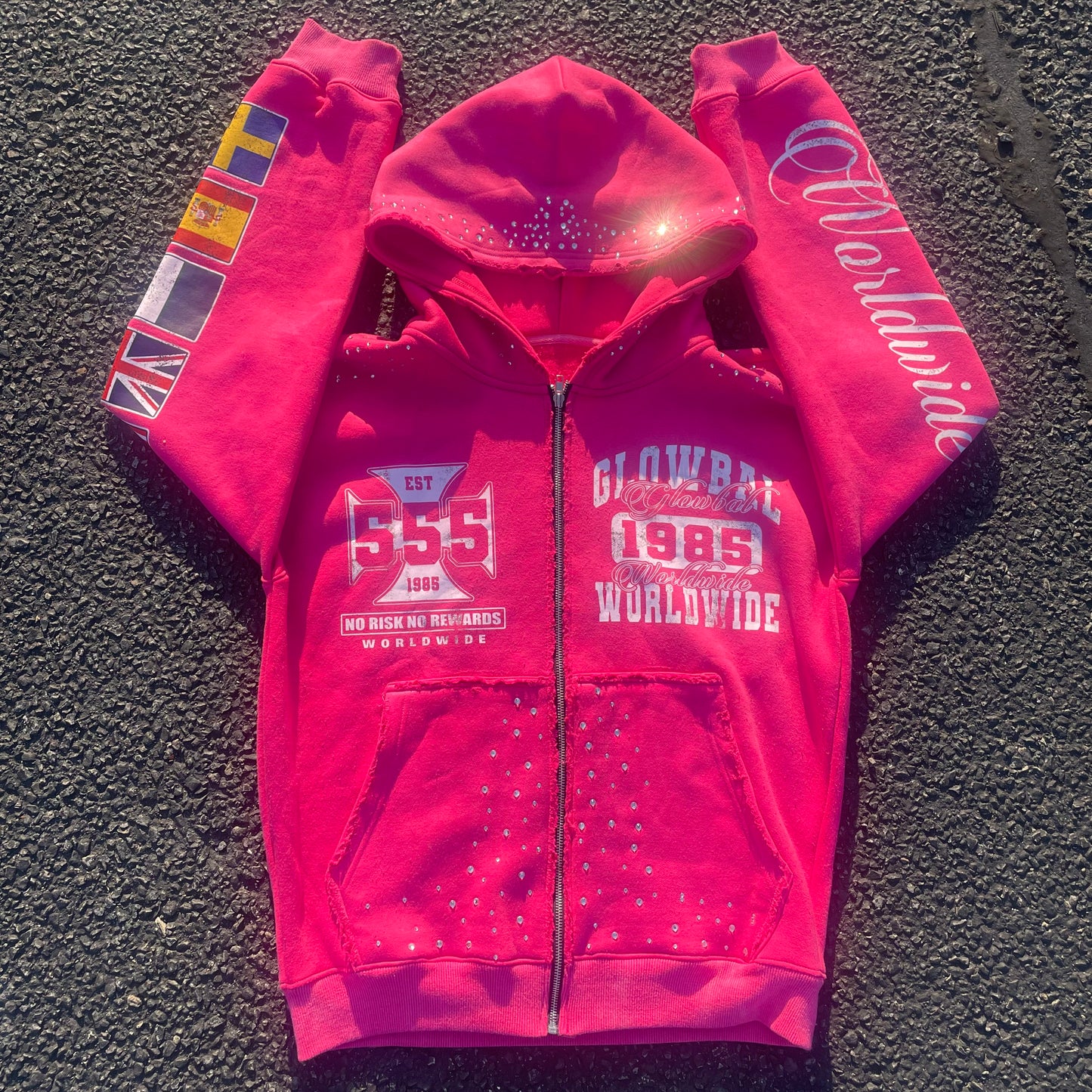 Pink Worldwide Glowbal Hoodie