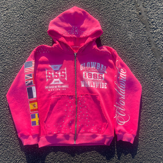 Pink Worldwide Glowbal Hoodie
